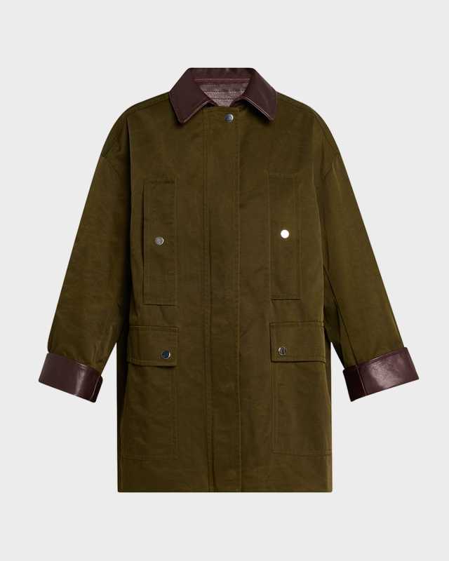 Theo Oversized Barn Jacket